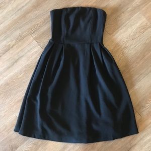 H&M Black Strapless Cocktail Dress - Size 4 (S)